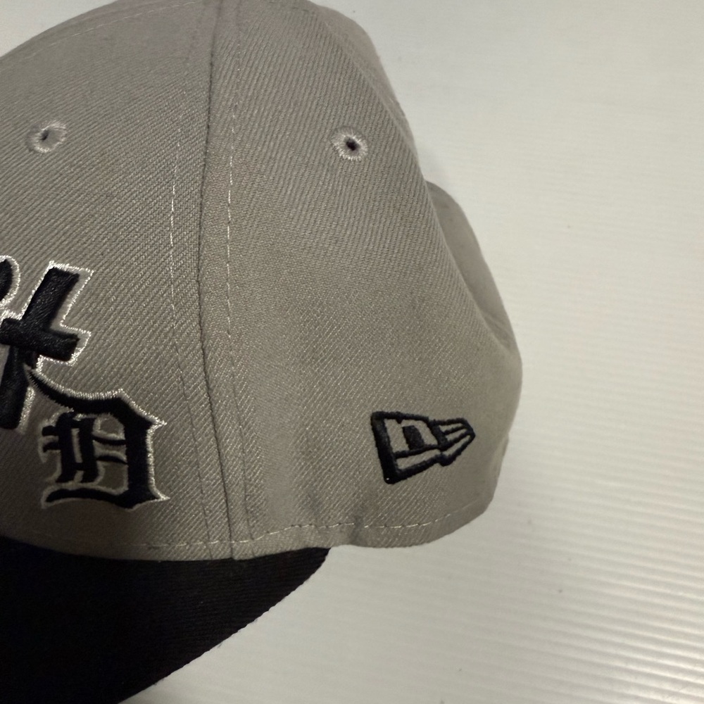 New Era 9Fifty Detroit Tiger Mens Hat Cap Leather Strap - Picture 3 of 6